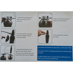 ballistic scuba fill station