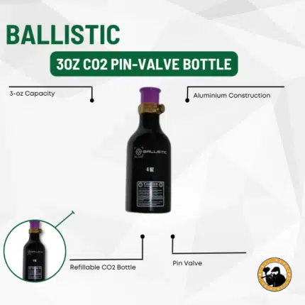 3oz Co2 Pin-valve Bottle - Dyehard Paintball