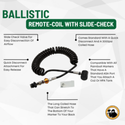 remote-coil with slide-check