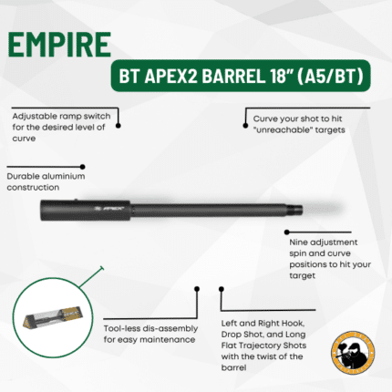 bt apex2 barrel 18" (a5/bt)