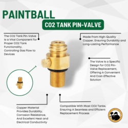Co2 Tank Pin-valve - Dyehard Paintball