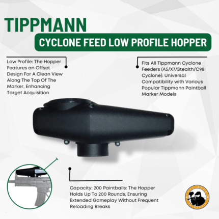 cyclone feed low profile hopper