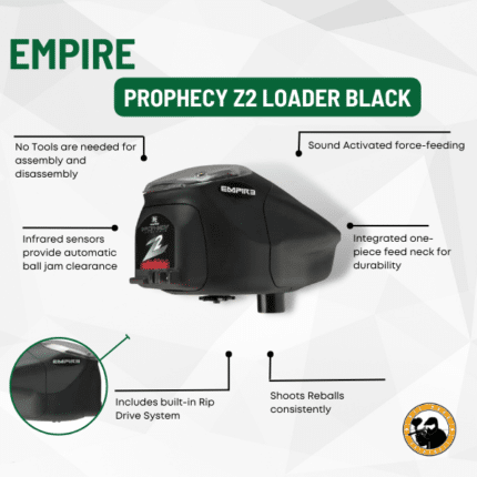 Empire Prophecy Z2 Loader Black - Dyehard Paintball