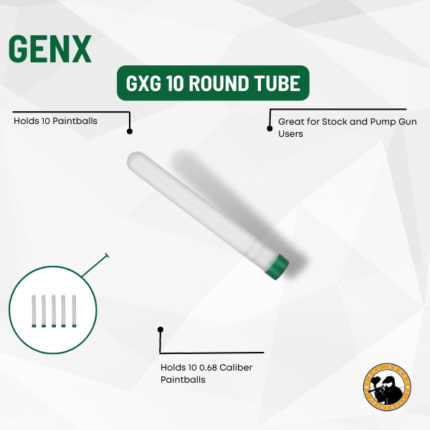 Gxg Genx 10 Round Tube - Dyehard Paintball