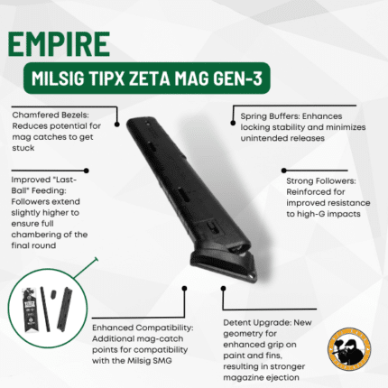 Milsig Tipx Zeta Mag Gen-3 - Dyehard Paintball