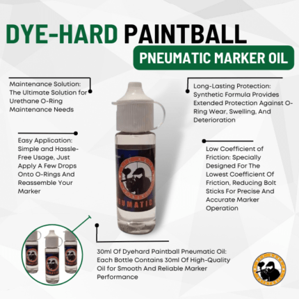 Pneumatic Marker Oil - Dyehard Paintball