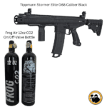 tippmann stormer elite + 12oz co2 tank 0.68 caliber black