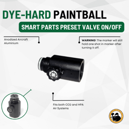 Smart Parts Preset Valve On/off - Dyehard Paintball
