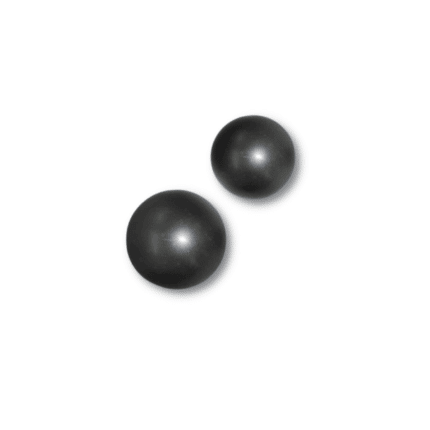 Solid Nylon Balls 0.68cal – Black (2.9gr) - Dyehard Paintball