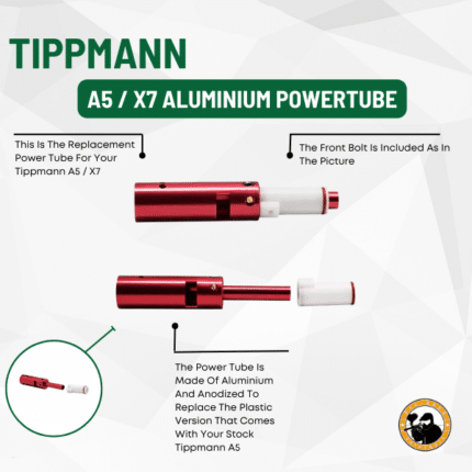 Tippmann A5 / X7 Aluminium Powertube - Dyehard Paintball