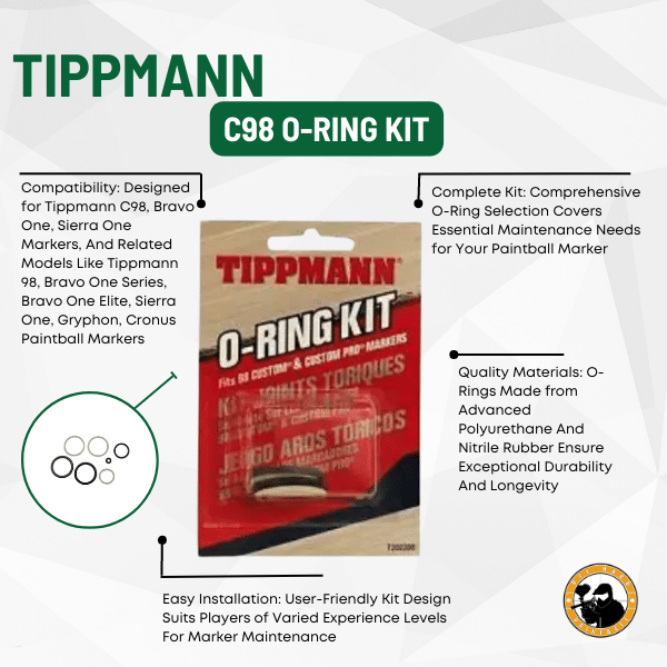 Tippmann C98 O-ring Kit - Dyehard Paintball
