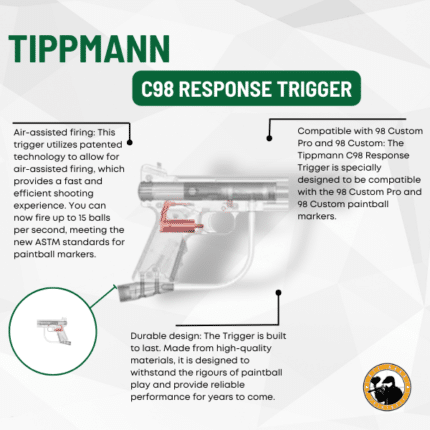 Tippmann C98 Response Trigger - Dyehard Paintball
