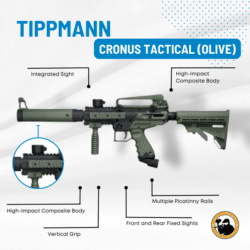 Tippmann Cronus Tactical (olive) - Dyehard Paintball
