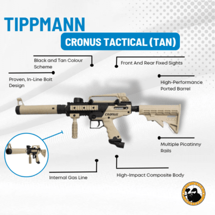 Tippmann Cronus Tactical (tan) - Dyehard Paintball