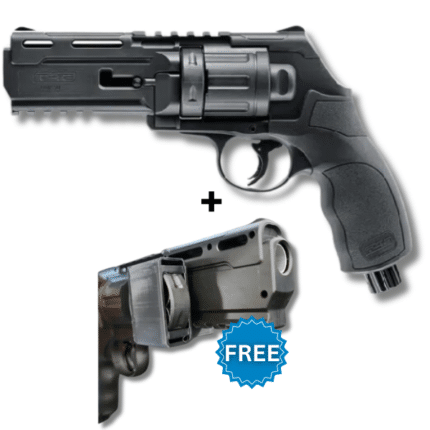Umarex T4e Hdr50 Revolver 13 Joule 0.50 Caliber Black - Dyehard Paintball