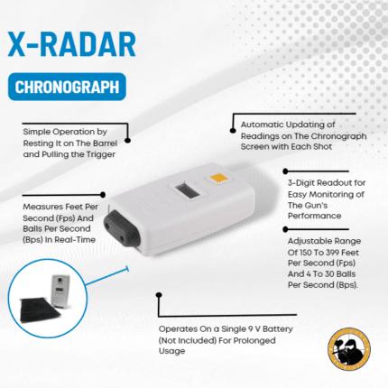 X-radar Chronograph - Dyehard Paintball