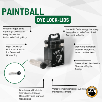 Dye Lock-lids - Dyehard Paintball