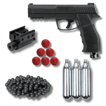 umarex hdp50 defence package 2 13 joule black (lazer included)