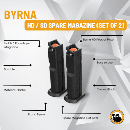 byrna hd / sd spare magazine (set of 2)
