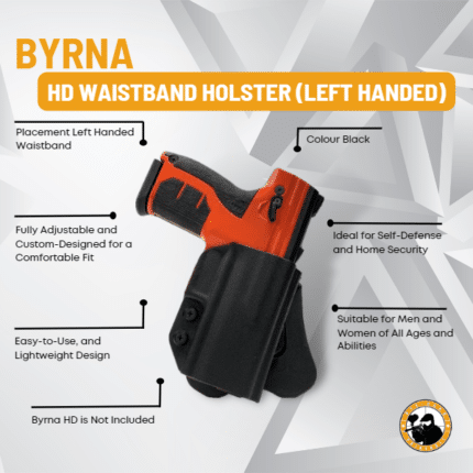 byrna hd waistband holster (left handed)