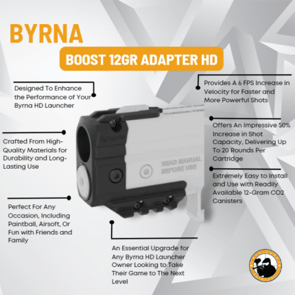 Byrna Boost 12gr Adapter Hd - Dyehard Paintball