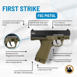 First Strike Fsc Pistol - Dyehard Paintball