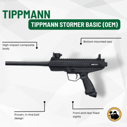 tippmann stormer basic (oem) 0.68 caliber black