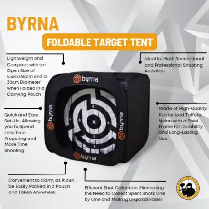 Byrna Foldable Target Tent - Dyehard Paintball