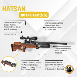 Hatsan Nova Star (5.5) - Dyehard Paintball