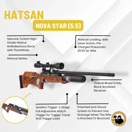 Hatsan Nova Star (5.5) - Dyehard Paintball