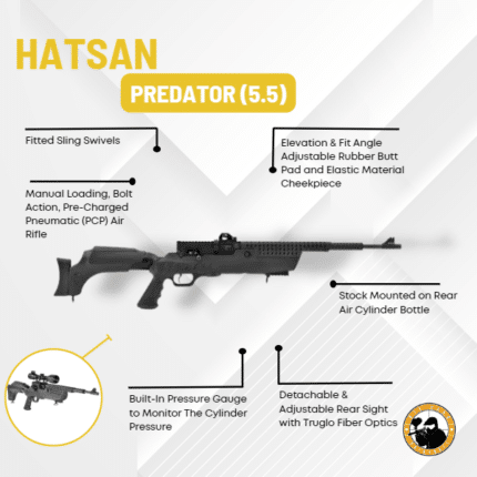 Hatsan Predator (5.5) - Dyehard Paintball