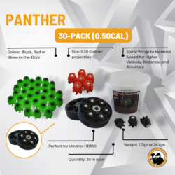 Panther 30-pack (0.50cal) - Dyehard Paintball
