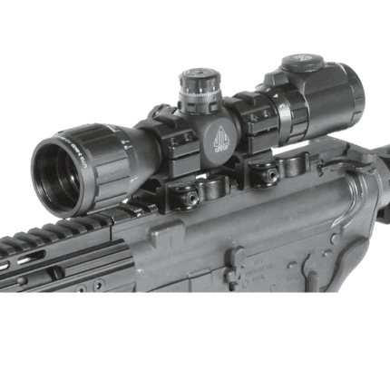 utg® 3-9x32 bugbuster scope, ao, 36-color mil-dot, rings