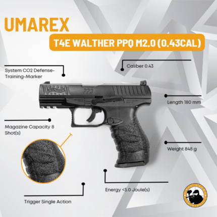 umarex t4e walther ppq m2.0 (0.43cal)