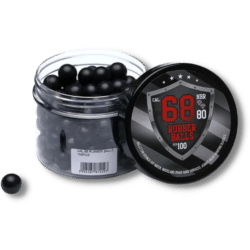 68 Cal Rubber Ball 100-pack - Dyehard Paintball