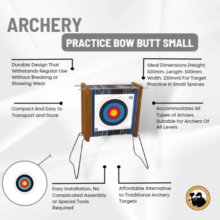 archery practice bow butt small