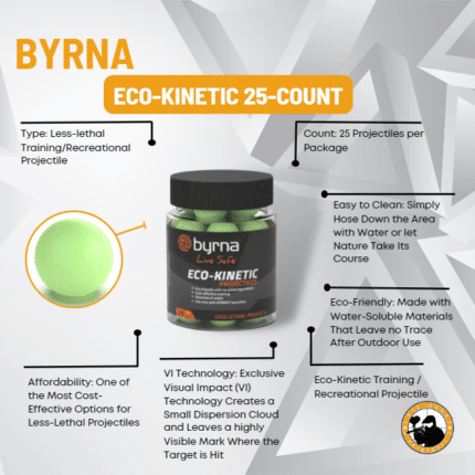 Byrna Eco-kinetic 25-count - Dyehard Paintball