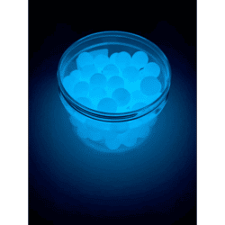 50 Cal Silicon Blue Fluorescent - Dyehard Paintball