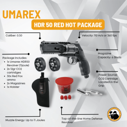 Hdr 50 Red Hot Package - Dyehard Paintball
