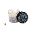 rubber steel balls 0.50 caliber silicon blue glow in the dark 100-pack