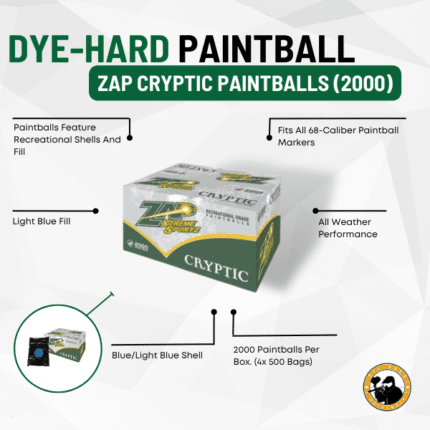 Zap Cryptic Paintballs (2000) - Dyehard Paintball