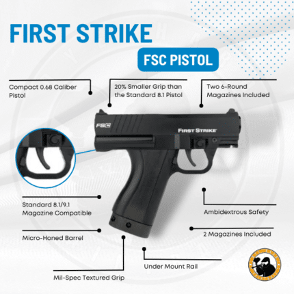 first strike fsc pistol black
