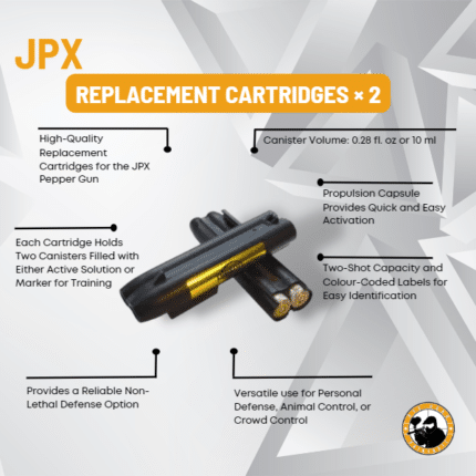 Jpx Replacement Cartridges × 2 - Dyehard Paintball