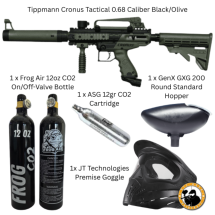 tippmann cronus tactical insane bundle 0.68 caliber black