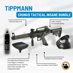 Tippmann Cronus Tactical Insane Bundle - Dyehard Paintball