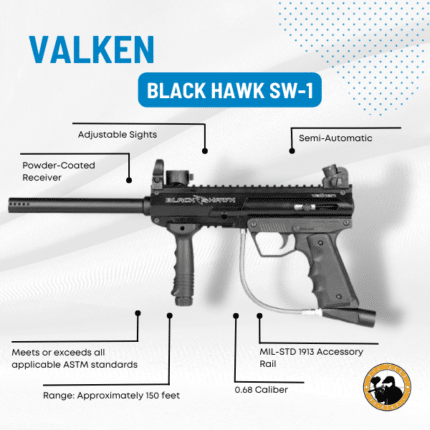 Valken Black Hawk Sw-1 - Dyehard Paintball