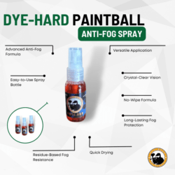 Dye-hard Anti-fog Spray - Dyehard Paintball