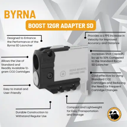 Byrna Boost 12gr Adapter Sd - Dyehard Paintball