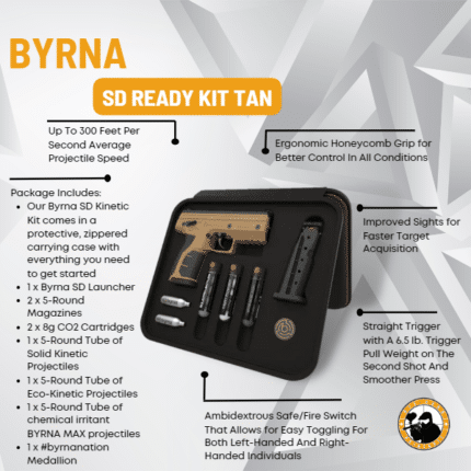 byrna sd ready kit tan