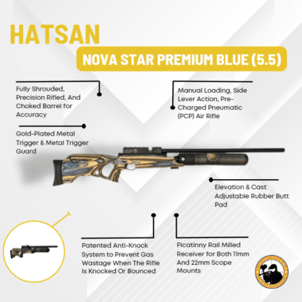 hatsan nova star premium blue (5.5)
